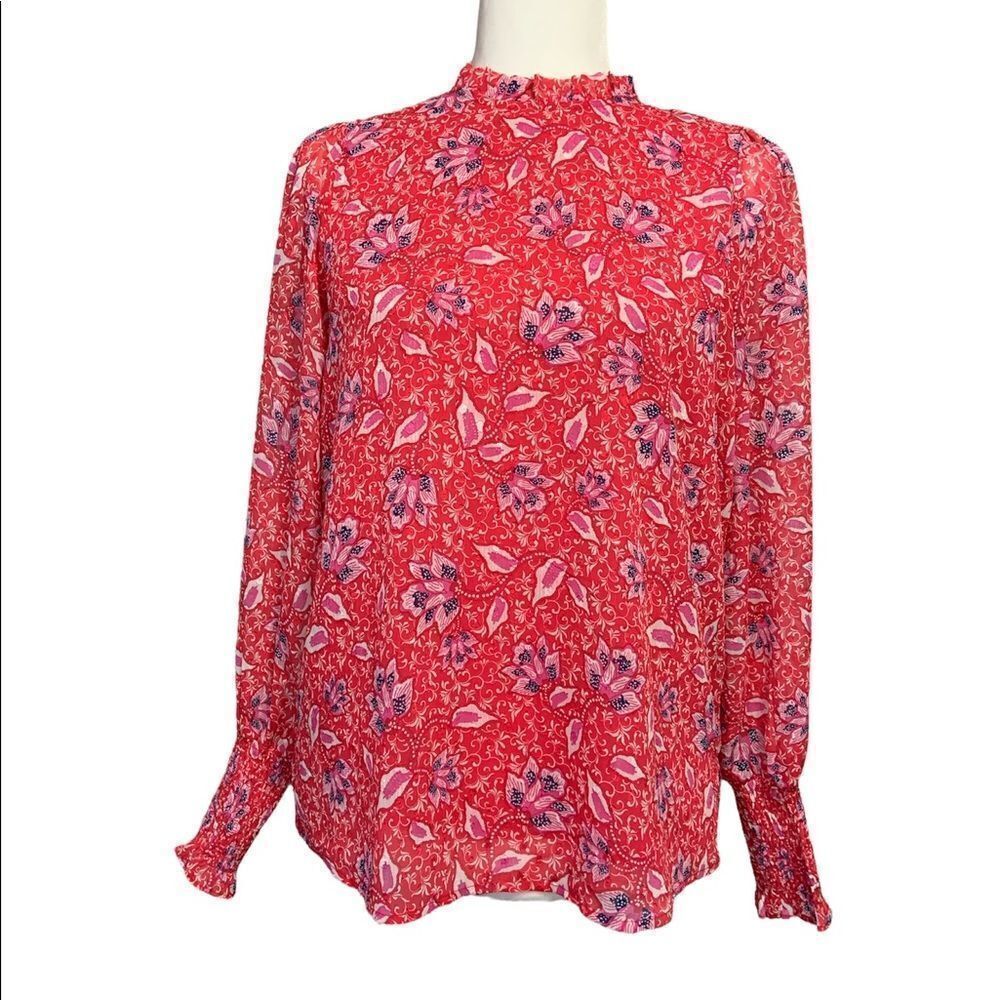🆕 Joie Long Sleeve Floral Blouse